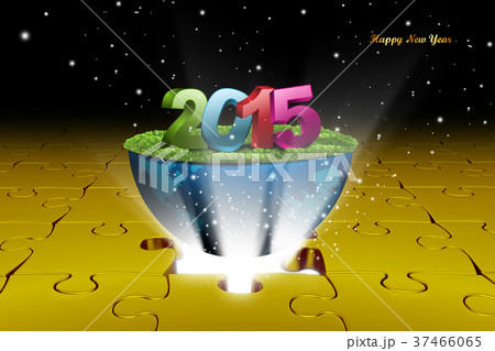 Happy New Year 2015 celebration concept Happy New Year 2015 celebration concept 37466065