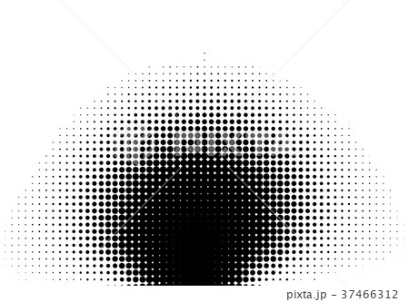 Pop art halftone retro background shapes with 37466312