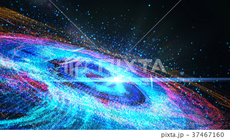 Abstract futuristic multicolored digital backgroun 37467160