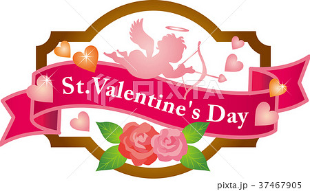 バレンタインラベル 37467905