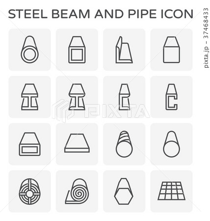 beam pipe icon 37468433
