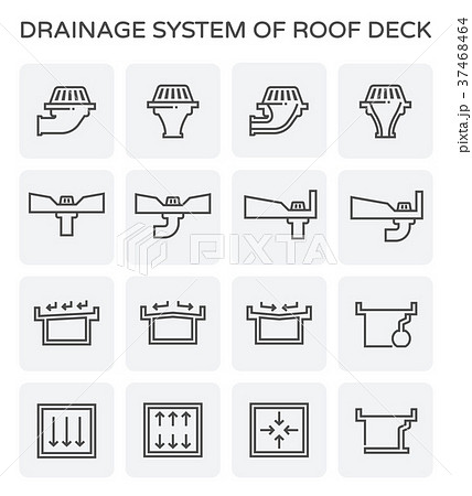 drainage system icon 37468464