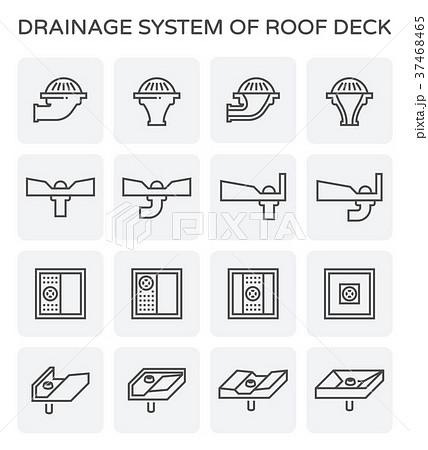 drainage system icon 37468465