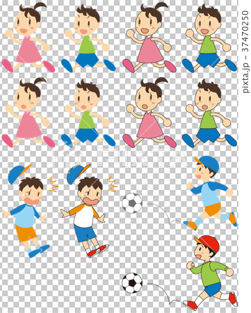 注意標示用　子供　セット 37470250