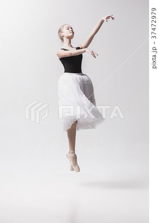 Young classical dancer isolated on white Young classical dancer isolated on white 37472979