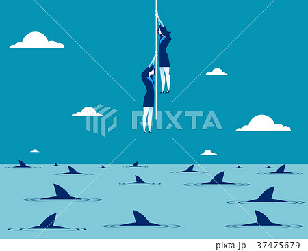 Business taking risks. Concept business vector Business taking risks. Concept business vector 37475679