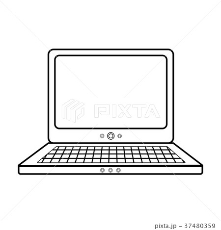 Laptop computer icon image 37480359