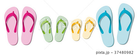 Sandals Family Beach Holiday Thongs 37480982