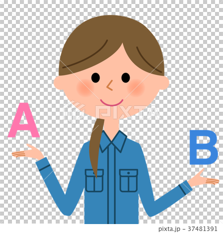 Women in work clothes comparison Women in work clothes comparison 37481391