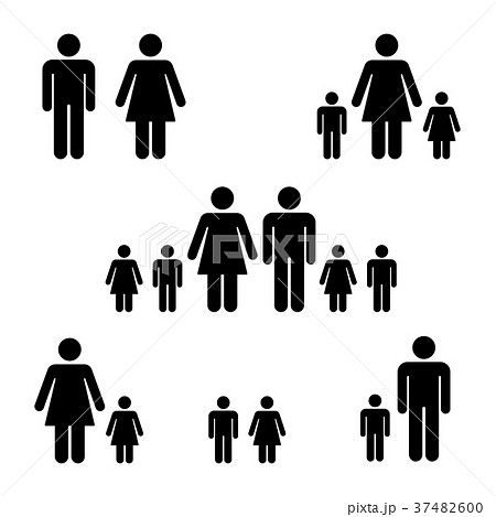 Family icon set Family icon set 37482600