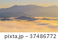 Beautiful sunrise in the morning over foggy  37486772