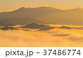 Beautiful sunrise in the morning over foggy  37486774