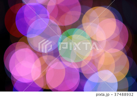 イルミネーションイメージ(背景ボケ) 37488932
