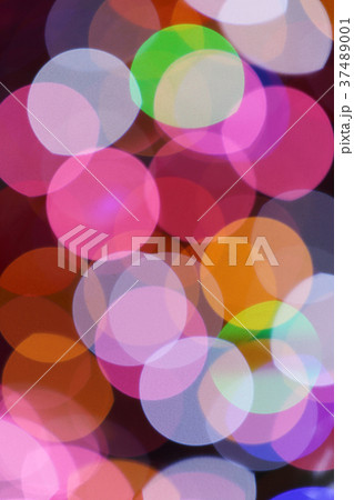 イルミネーションイメージ(背景ボケ) 37489001