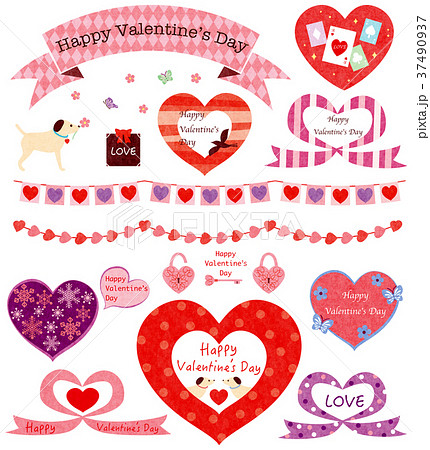 素材-バレンタイン2(テクスチャ) 素材-バレンタイン2(テクスチャ) 37490937