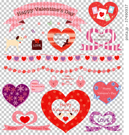 素材-バレンタイン2(テクスチャ) 素材-バレンタイン2(テクスチャ) 37490937