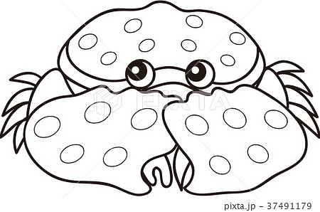 トラフカラッパ ぬりえのイラスト素材