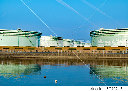 喜入石油備蓄基地 石油タンク 喜入石油備蓄基地 石油タンク 37492174