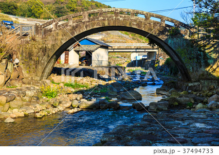 金浜眼鏡橋　長崎県雲仙市小浜町 37494733