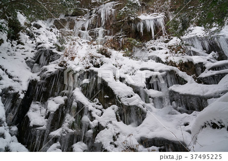 河原谷の大つらら　難所ヶ滝　福岡県宇美町 37495225