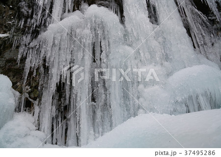 河原谷の大つらら　難所ヶ滝　福岡県宇美町 37495286