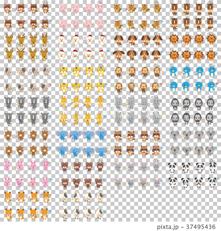 Set of animals 37495436