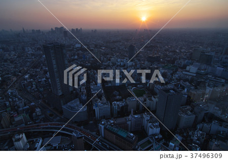 スカイサーカス サンシャイン60展望台からの夕景 37496309