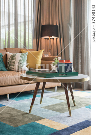 modern living room style with set of pillows modern living room style with set of pillows 37498143