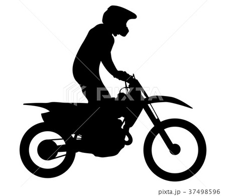 enduro athlete on bike enduro athlete on bike 37498596