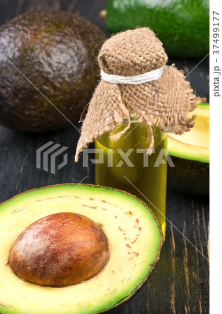 Avocado oil in bottle Avocado oil in bottle 37499177