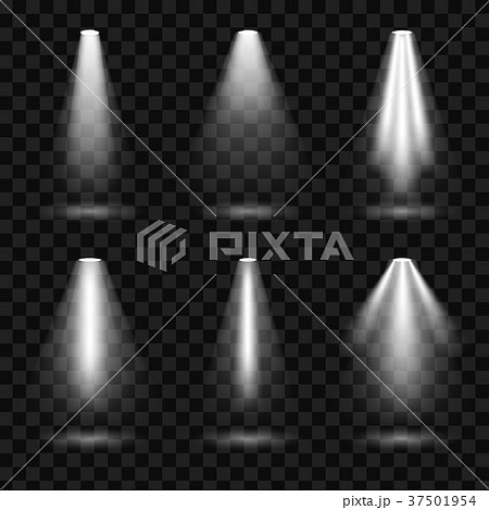 Creative vector illustration of bright lighting 37501954