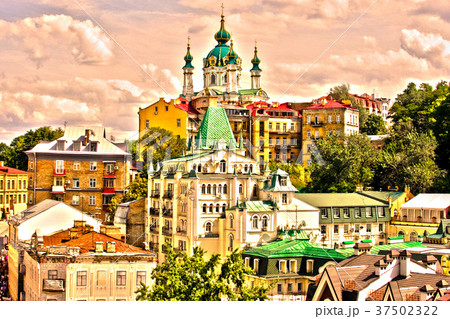 Ukraine Kiev Wallpaper Background. Cityscape 37502322