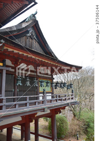 回廊･軒灯篭（談山神社･拝殿／奈良県桜井市多武峰319） 37506144