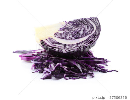 cabbage on white background cabbage on white background 37506256