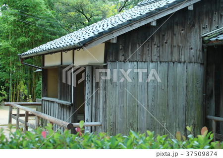 松下村塾の正面斜め（山口県萩市） 37509874