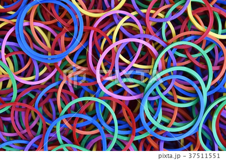 many colorful rubber for colorful background 37511551