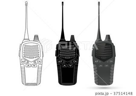 Radio transceiver with antenna Radio transceiver with antenna 37514148