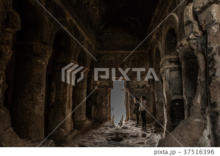 Inside Cave monastery in Cappadocia Turkey 37516396