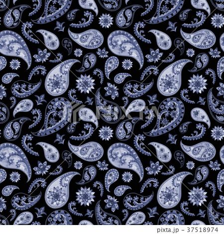Paisley oriental seamless texture Paisley oriental seamless texture 37518974