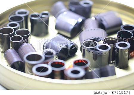 film archive negatives in a round metal can film archive negatives in a round metal can 37519172