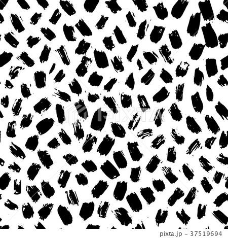 Ink abstract seamless pattern. Background with 37519694