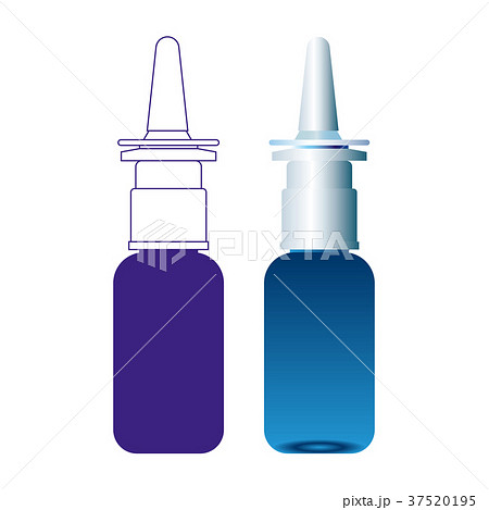 Nasal Spray Antiseptic Drugs Plastic Bottle 37520195