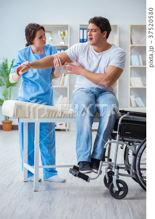 Patient undergoing rehabilitation recovery 37520580