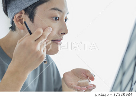 メンズビューティー メンズメイク 肌 37520934