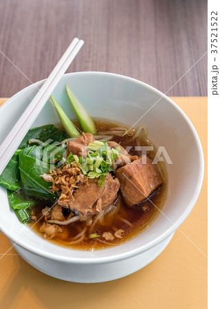Noodle with pork stew Noodle with pork stew 37521522