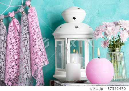 Dream catcher and aroma candles 37522470