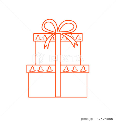 gift boxes decorated Christmas trees 37524000
