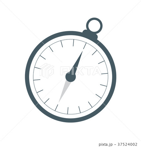 Stylized icon of a colored compass 37524002