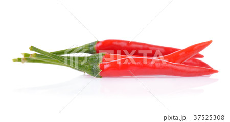 Peppers isolated on white background Peppers isolated on white background 37525308