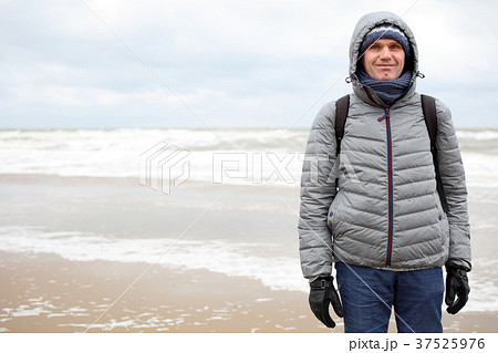 Tourist against North Sea 37525976